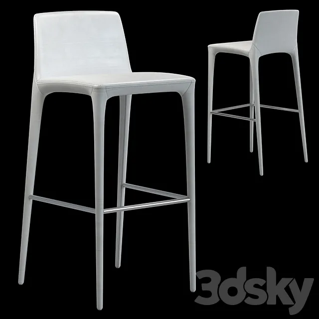 Bonaldo Rest Too Stool 3D Model
