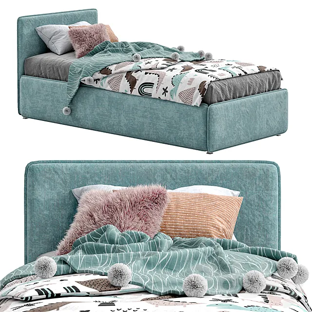 Bonaldo Single beds Titti 3 3DModel