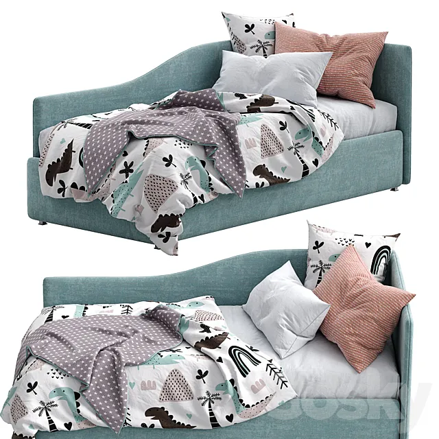 Bonaldo Single beds Titti 4 3DModel