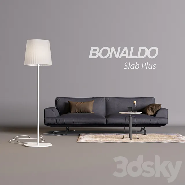 Bonaldo - Slab plus 3D Model