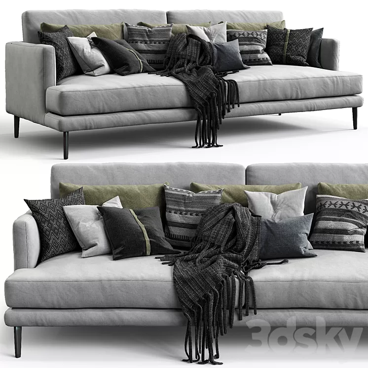 Bonaldo sofa paraiso 3D Model