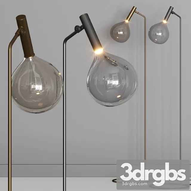 Bonaldo sofi floor lamps 3D Model Free