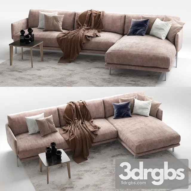 Bonaldo Structure Sofa 3D Model Free