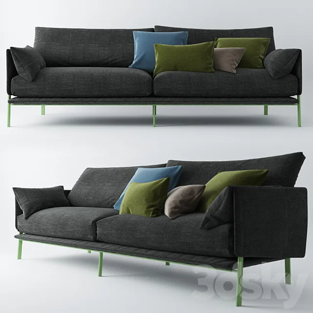 Bonaldo Structure Sofa 3D Model