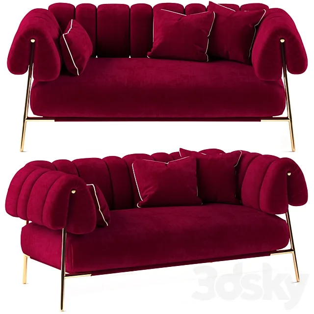 Bonaldo Tirella sofa 3D Model
