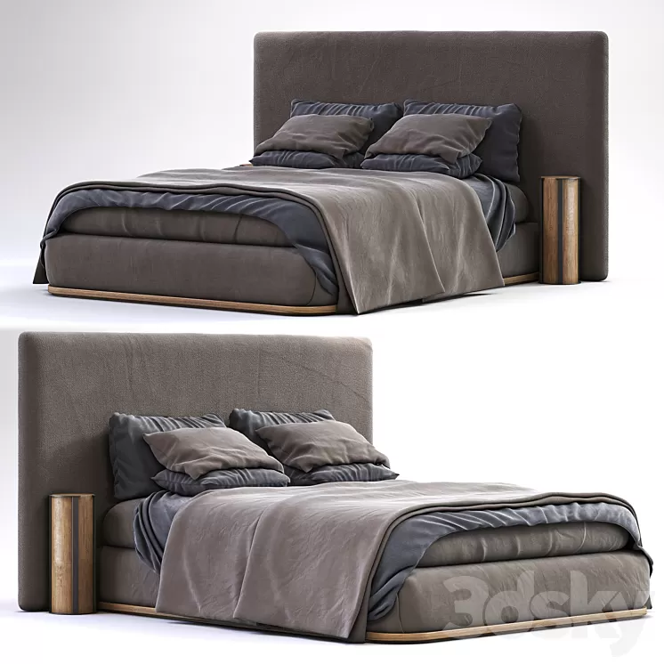 Bonaldo tonight bed 3D Model