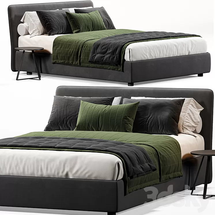 Bonaldo tonight bed 3D Model