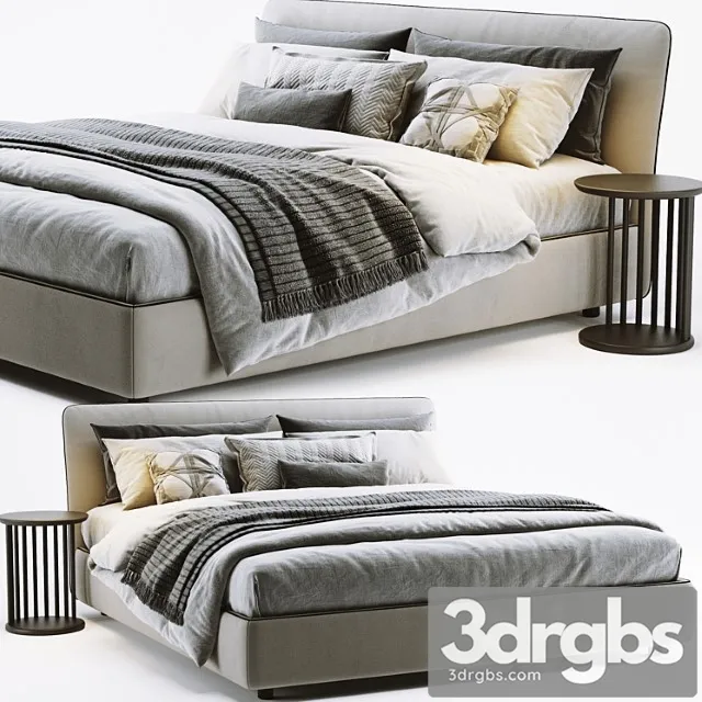 Bonaldo tonight bed_2 2 3D Model Free