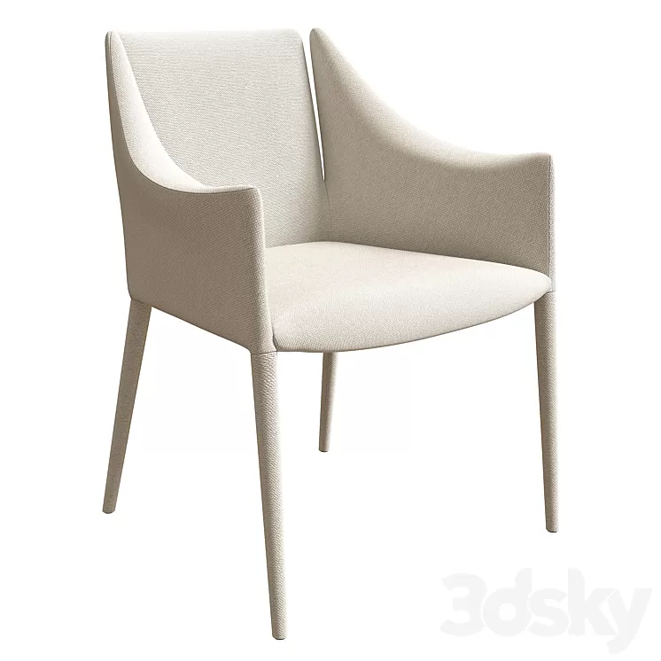Bonaldo Vela Chair 3D Model Free