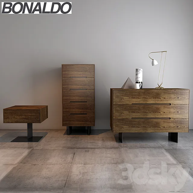 Bonaldo Wai and Gala 3D Model