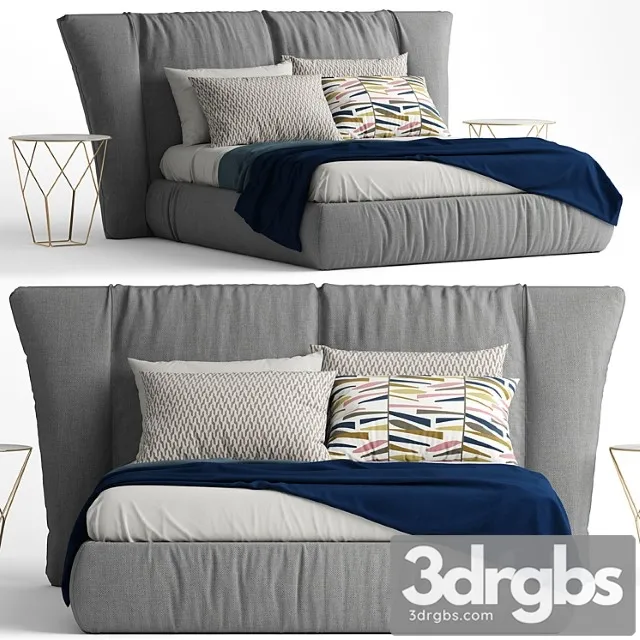 Bonaldo youniverse bed_1 2 3D Model Free