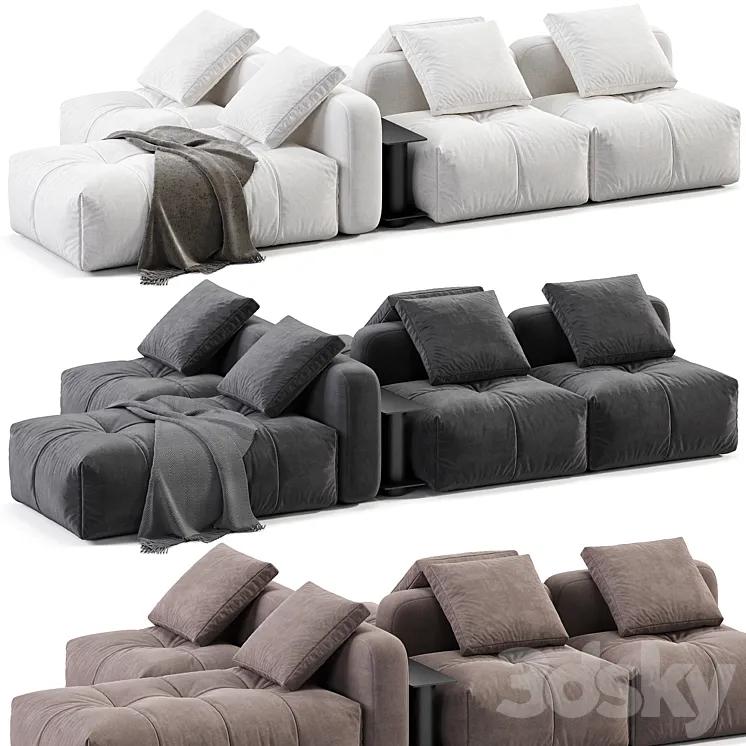 Bonamour Bonaldo Sofa 3D Model Free