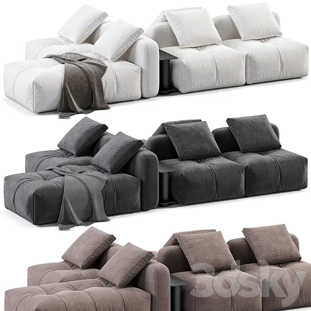 Bonamour Bonaldo Sofa 3D Model