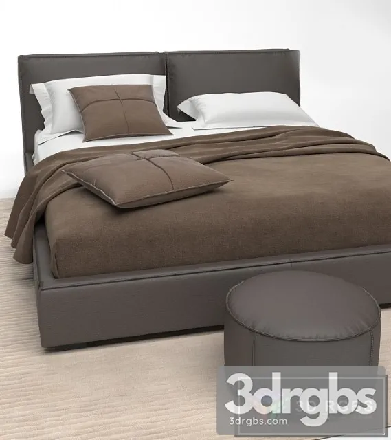 Bond Night Bed 3D Model Free