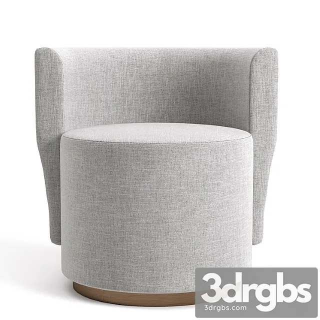 Bond street armchair 3D Model Free