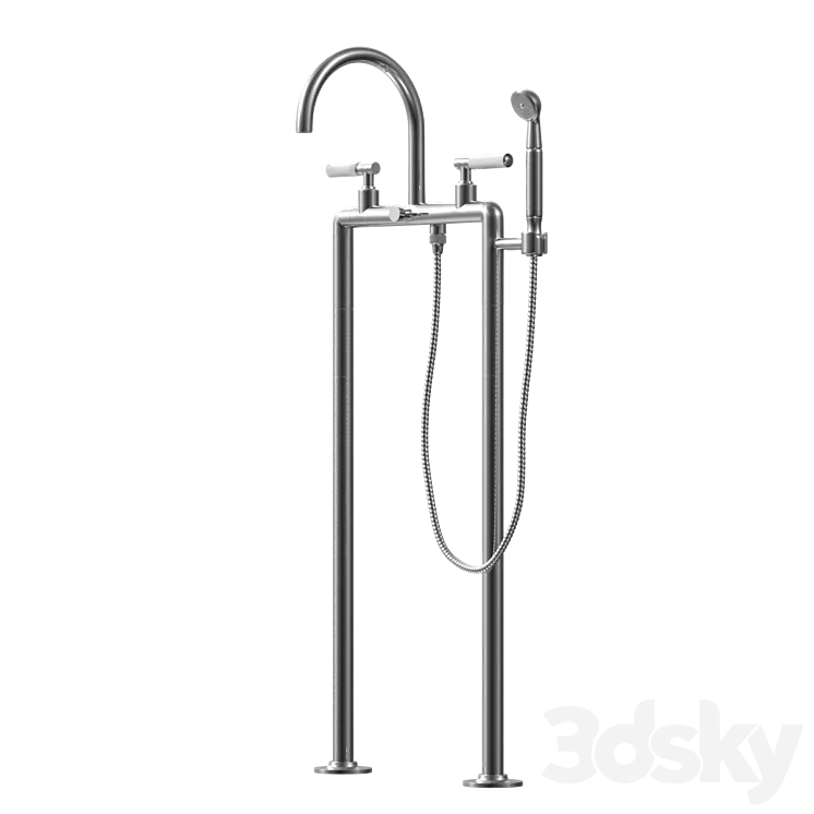 Bond Tandem Tub Filler 3D Model Free