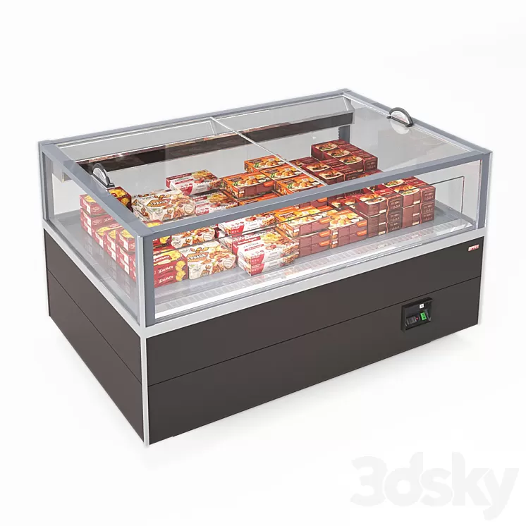 Bonet freezer GANDER G3 TN GI Arneg 3D Model