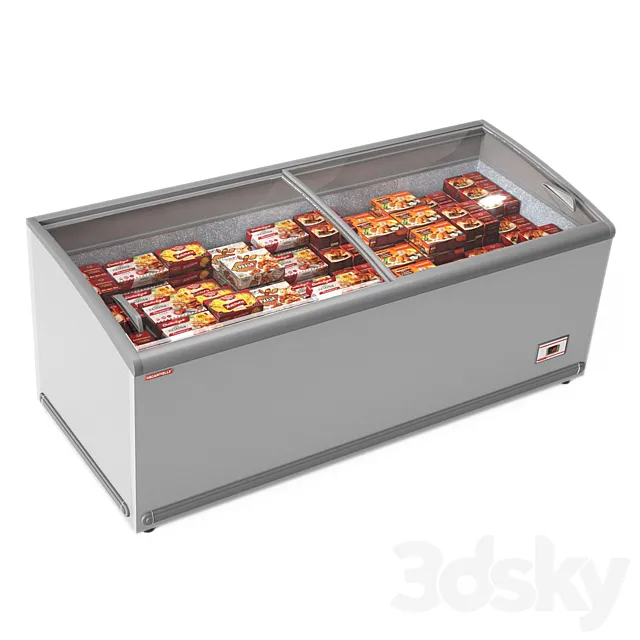 Bonet freezer Urano BT _ TN GI Arneg 3D Model