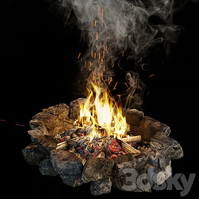 Bonfire 3DModel