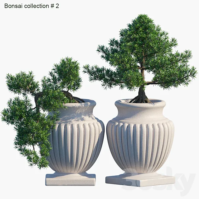 Bonsai collection # 2 3D Model