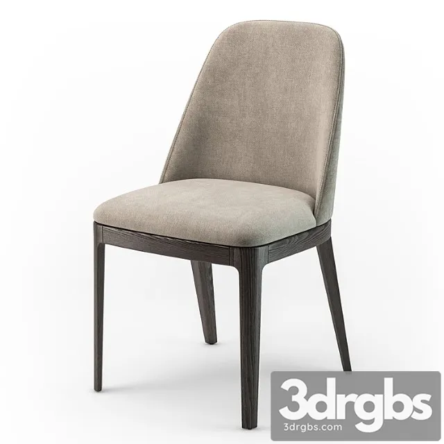 Bontempi Margot Wood Chair 3D Model Free