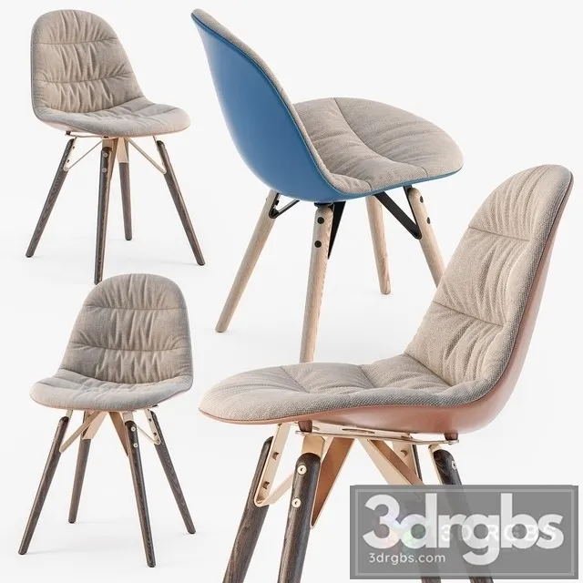 Bontempi Mood Chair 3D Model Free