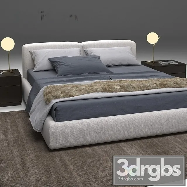 Bontol Bed 3D Model Free