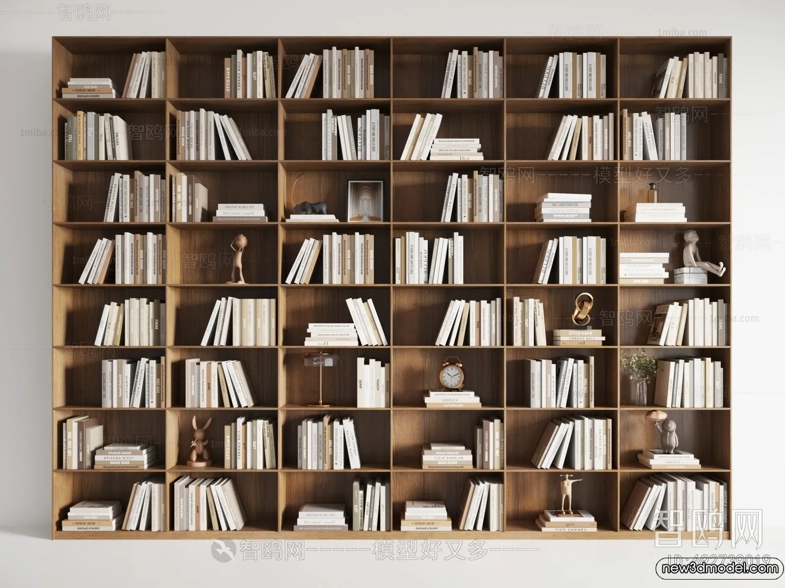 Book Case 3D Furniture Models - Interior 3D Model - 031