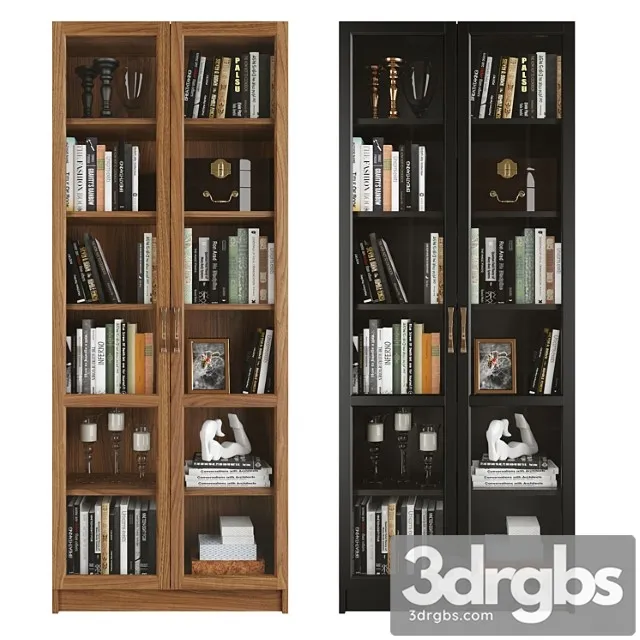 Bookcase 10 3D Model Free