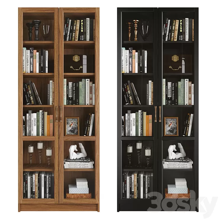 Bookcase 10 3D Model