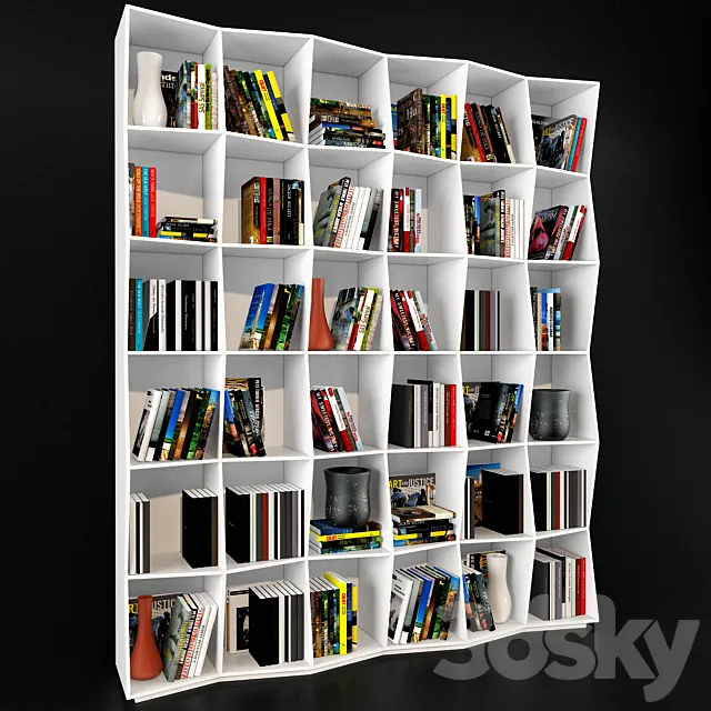 Bookcase BoConcept 3D Model