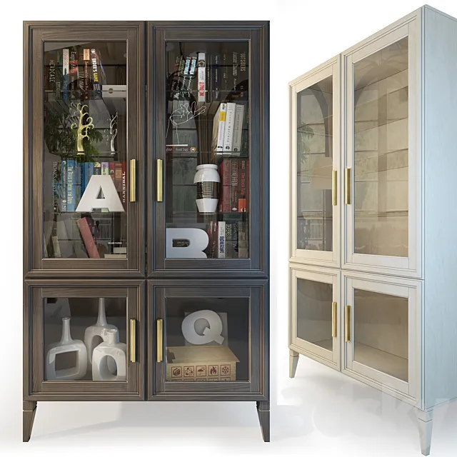 Bookcase CHARLIE. Cabinet _ bookcase 3D Model