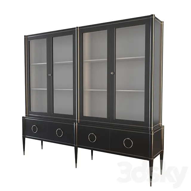 Bookcase Galimberti Nino AMBRA LIBRERIA 3DModel