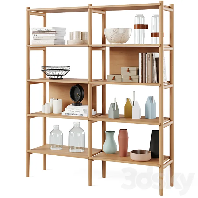 Bookcase HOLTON by Rowico Home Free Download