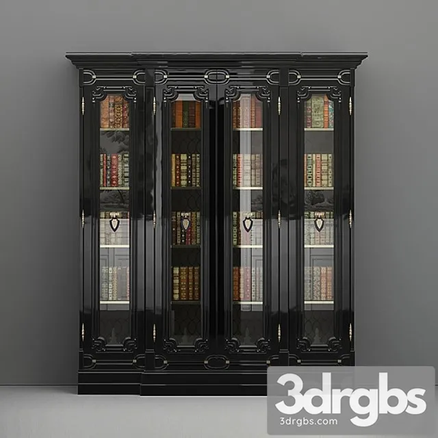 Bookcase Visionnaire Windsor 3D Model Free