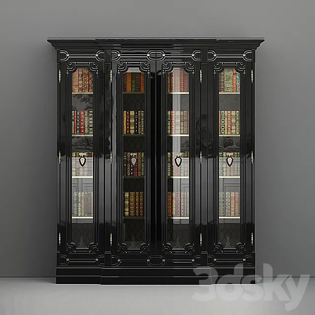 Bookcase Visionnaire - Windsor 3D Model