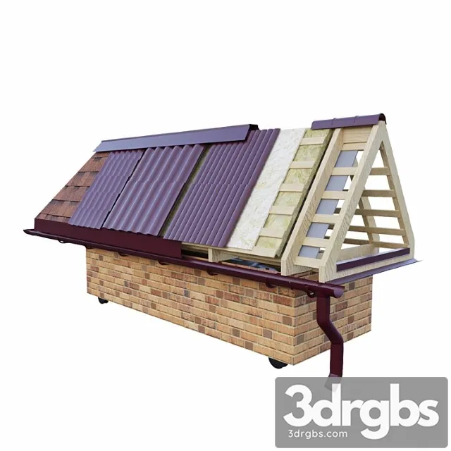 Booth Types Of Roof 3D Model Free