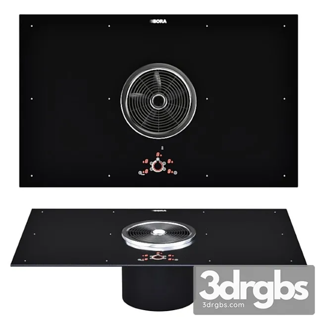 Bora Bfiu Hob 3D Model Free