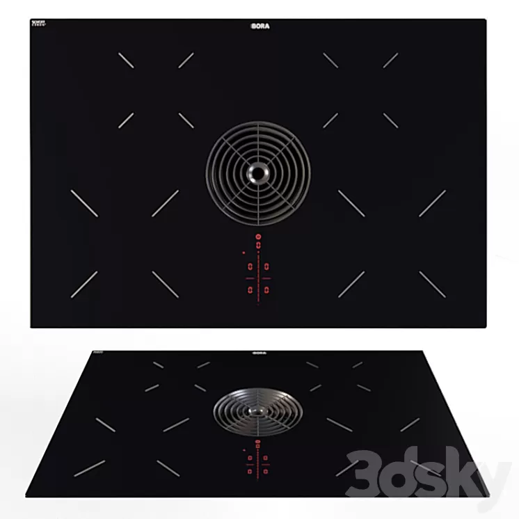 BORA PURA Hob 3D Model