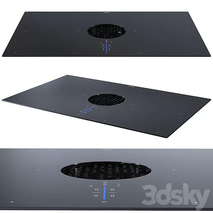 Bora PUXA Hob 3D Model