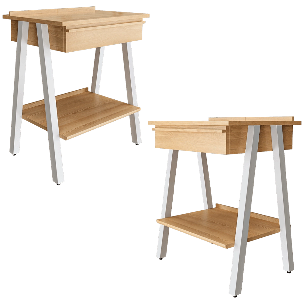 Borcas - Bedside cabinet Troost 3D Model