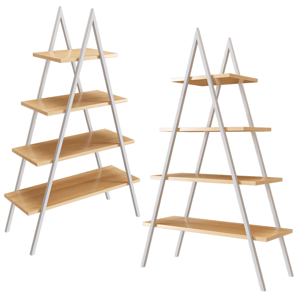 Borcas - Bookshelf Bakke 3D Model