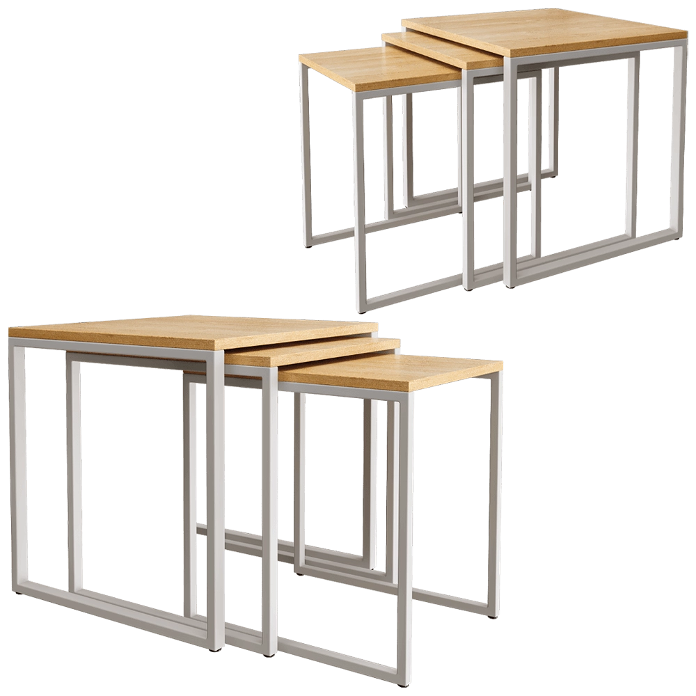 Borcas - Side table Spill Trio 3D Model