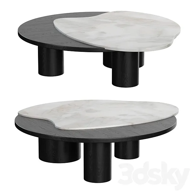 Bordeira Coffee Table 3D Model