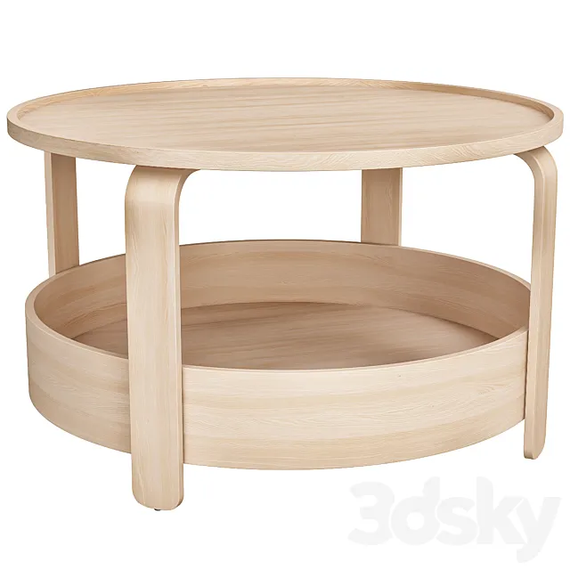 Borgebi coffee table 3D Model