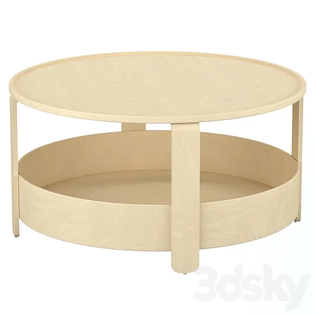 BORGEBY Coffee table (3 colors) 3DModel