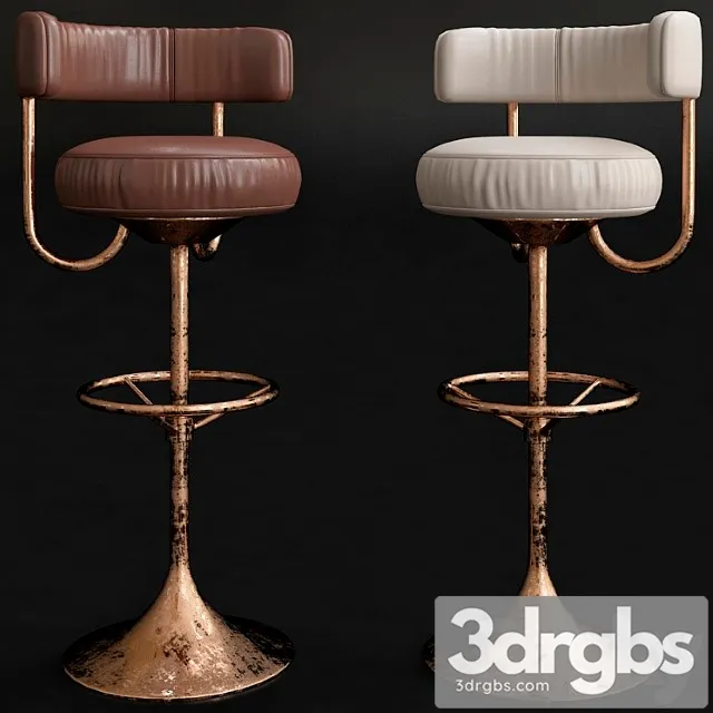Borje johansson bar stools by johansson 2 3D Model Free