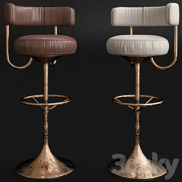 Borje Johansson Bar Stools by Johansson 3DModel