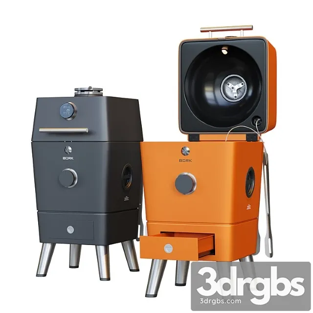 Bork g610 grill 3D Model Download