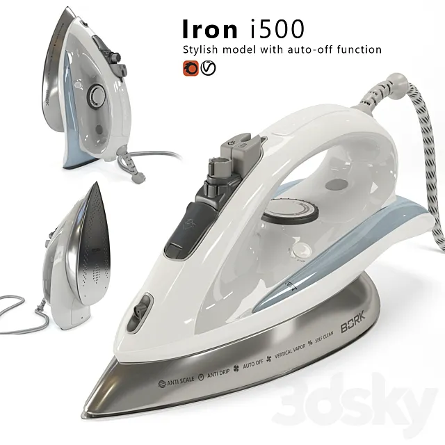 BORK i500 iron 3D Model